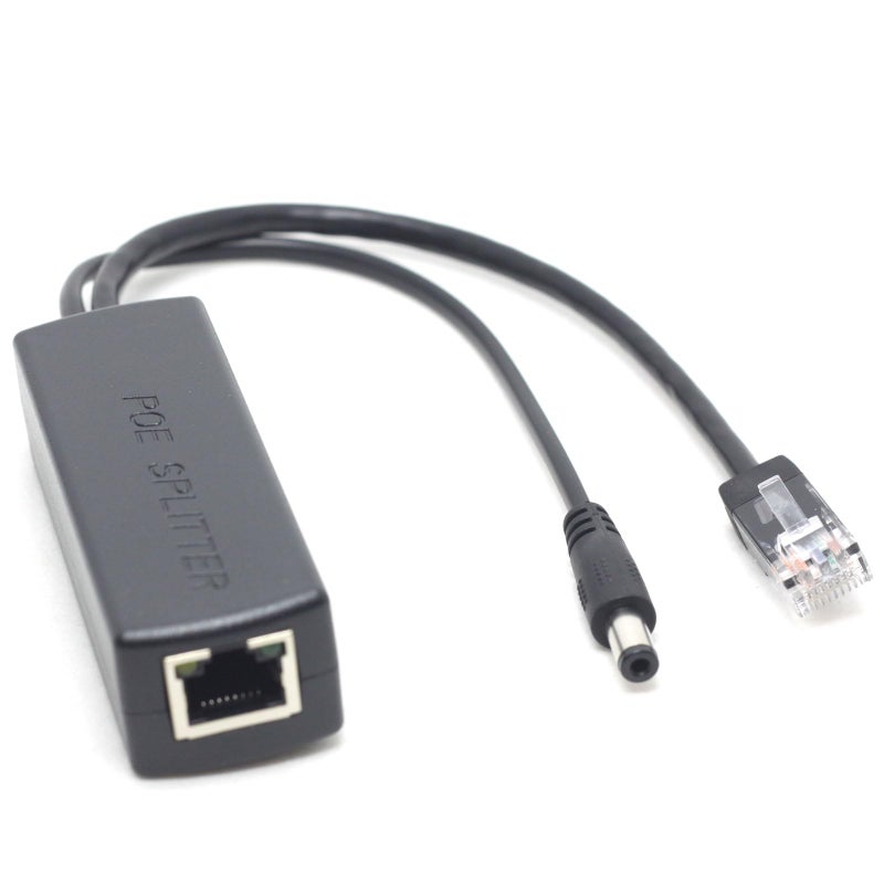 DSLRKIT DC 5V 2.4A Active PoE Splitter Power Over Ethernet 802.3af 5.5x2.1mm - Image 2